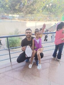 بنت الشبان مليكة أحمد حمدى تحصد الميدالية الذهبية