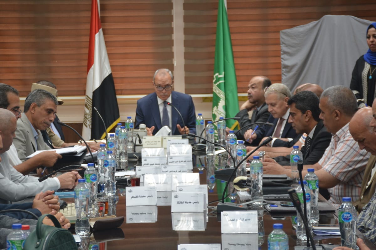 وضع خطة للتدخلات الطارئة لمواجهة موسم الأمطار والسيول بالقليوبية وضع خطة للتدخلات الطارئة لمواجهة موسم الأمطار والسيول بالقليوبية