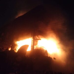 السيطرة على حريق اندلع في منزل مكون من 4 طوابق بشبين القناطر 