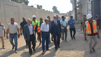 محافظ القليوبية يشهد اصطفاف المعدات ومناورة لمواجهة السيول والأمطار 