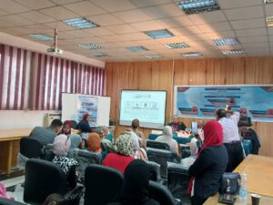 الباحثة إسراء تحصل على الماجيستير في دراسة تقويمية للخدمات الأكاديمية والنفسية" بجامعة بنها