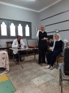 جامعة بنها تواصل القوافل الطبية المتخصصة فى أمراض العيون بقرية كفر عابد بطوخ