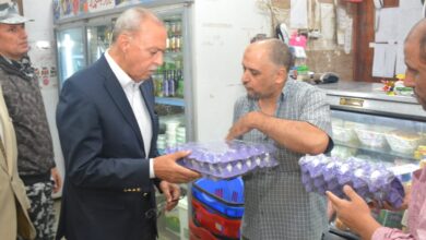 محافظ القليوبية يتابع الالتزام بتطبيق مُبادرة خفض أسعار السلع الأساسية في بنها محافظ القليوبية يتابع الالتزام بتطبيق مُبادرة خفض أسعار السلع الأساسية في بنها
