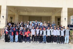 شبان بنها في زيارة  إلي قاعدة ٣ يوليو البحرية