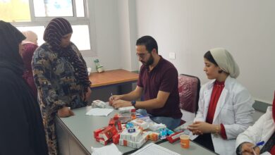 إقبال كبير على قوافل جامعة بنها الطبية ضمن مبادرة "أنت الحياة" بشبين القناطر إقبال كبير على قوافل جامعة بنها الطبية ضمن مبادرة "أنت الحياة" بشبين القناطر