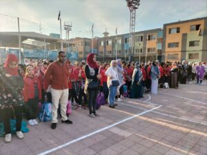 انتظام الدراسة لليوم الثالث بمجمع  شبان بنها