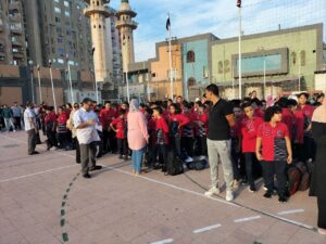 انتظام الدراسة لليوم الثالث بمجمع  شبان بنها