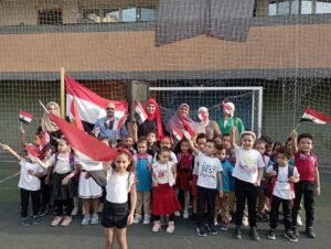 براعم شبان بنها تحتفل بنصر أكتوبر المجيدة