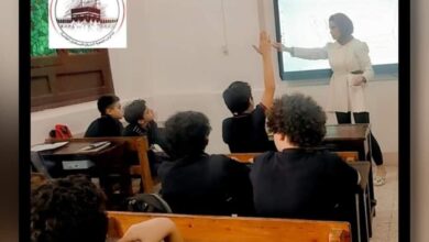 انطلاق الأنشطة المدرسية بمجمع الشبان ببنها