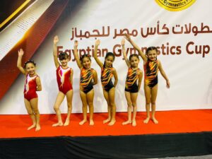 لارا أحمد تحصد الميدالية الذهبية فى بطولة الجمهورية للجمباز