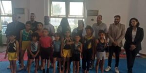 تصعيد "حلا ومجدي" في بطولة الجمهورية للجمباز  