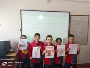 "من فضلك لا تلمسني"حملة لتوعية الطلاب بشبان بنها 