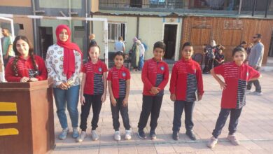 معلومات عامة دينية.. اذاعة مدرسية مميزة بشبان بنها