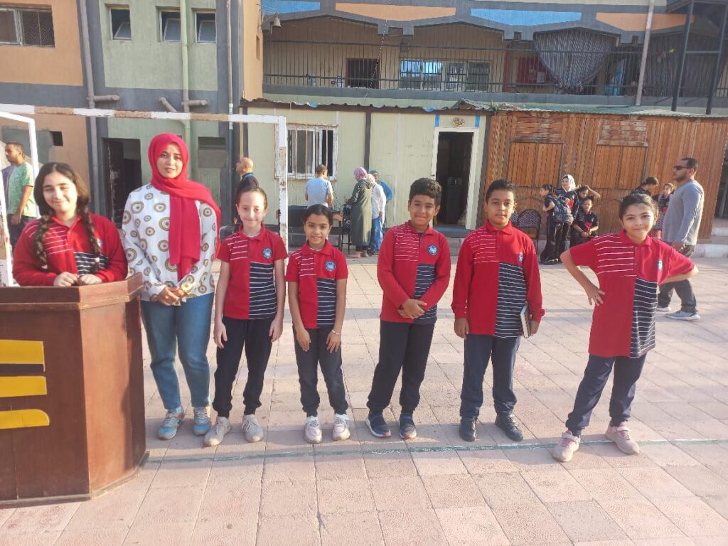 معلومات عامة دينية.. اذاعة مدرسية مميزة بشبان بنها