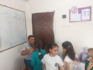 صحتا مسؤليتنا.. شبان بنها تطمئن علي طلابها بالكشف الطبي 