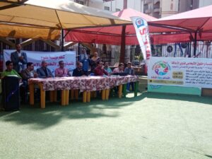 شبان بنها تشارك في الاحتفال باليوم العالمي للعصا البيضاء