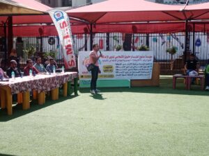 شبان بنها تشارك في الاحتفال باليوم العالمي للعصا البيضاء