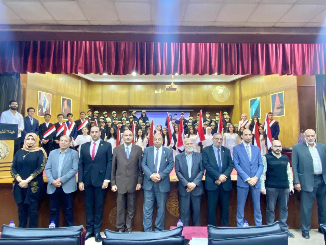 شبان بنها  تحتفل بذكرى انتصارات أكتوبر