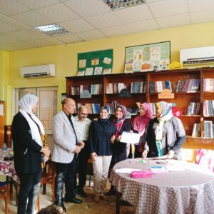 لتميزهم في المسابقات..  شبان بنها تكرم فريق التنمية المستدامة