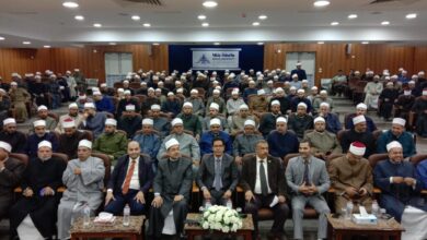 رئيس جامعة بنها يؤكد على دور الأئمة في تشكيل الوعي لدى المجتمع ومواجهة التطرف رئيس جامعة بنها يؤكد على دور الأئمة في تشكيل الوعي لدى المجتمع ومواجهة التطرف