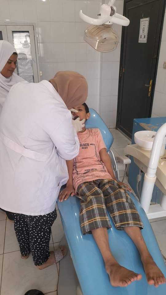 الكشف على 1030 مواطن مجانا خلال القافلة الطبية المجانية بكفر شكر  