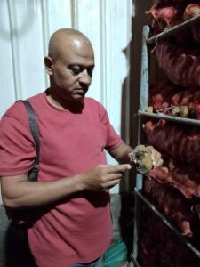 تالفة وبها روائح كريهة .. ضبط 5 طن بطاطس إحدى الثلاجات بالقليوبية