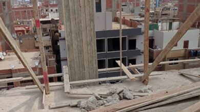محافظ القليوبية يُوقِفْ أعمال بناء مخالف بأحد العمارات بمدينة بنها محافظ القليوبية يُوقِفْ أعمال بناء مخالف بأحد العمارات بمدينة بنها