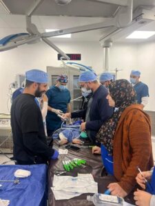 إنقاذ حياة طفل ابتلع قطع فول سوداني داخل القصبة الهوائية بمستشفى بنها الجامعي