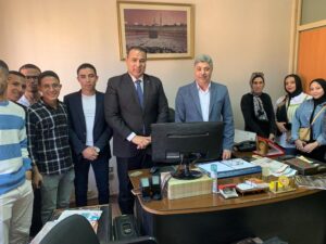 زياره ميدانية لطلاب كلية الإعلام للتعرف على أنشطة العلاقات العامة بالمقاولون العرب