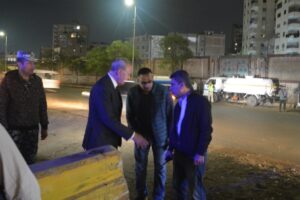 محافظ القليوبية يتابع جهود رفع وإزالة آثار الأمطار 