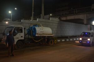 محافظ القليوبية يتابع جهود رفع وإزالة آثار الأمطار 