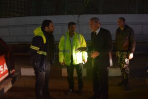 محافظ القليوبية يتابع جهود رفع وإزالة آثار الأمطار 