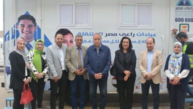 محافظ القليوبية يدشن القافلة الطبية المتحركة لمؤسسة راعي مصر للتنمية