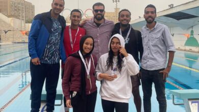 جامعة بنها تفوز بثلاث مراكز فى بطولة السباحة بالزعانف للجامعات والمعاهد العليا المصرية