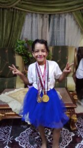 هايدي مصطفي تحصد كأس مصر في الجمباز