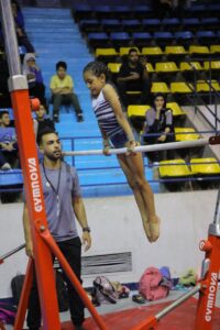 هايدي مصطفي تحصد كأس مصر في الجمباز