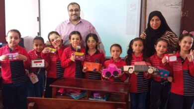 تطبيق عملي لمنهج اللغة العربية بشبان بنها