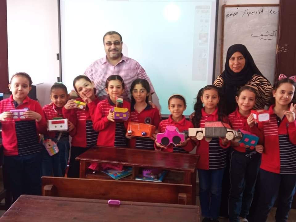 تطبيق عملي لمنهج اللغة العربية بشبان بنها