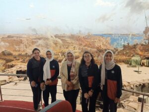 شبان بنها تنظم زيارة الي بانوراما أكتوبر