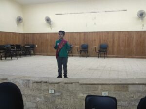 شبان بنها تحصد المركز الأول في الالقاء الشعري