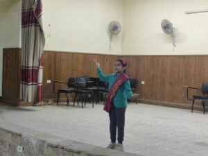 شبان بنها تحصد المركز الأول في الالقاء الشعري