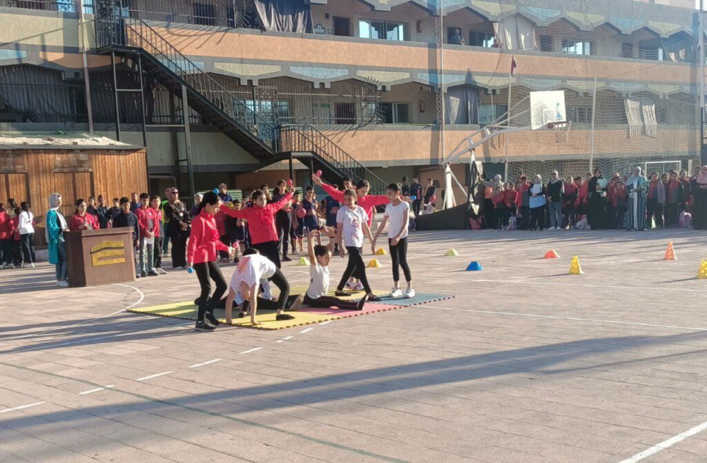 صحتك اولا.. شبان بنها تنظم اذاعة مدرسية حول التربية البدنية