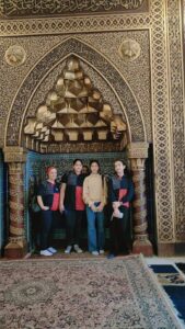 طلاب شبان بنها في زيارة لقصر محمد علي 