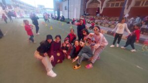 ضحك ولعب ورسم " يوم ترفيهي  لطلاب شبان بنها 