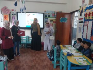 مدير التعليم الخاص تتفقد براعم شبان بنها