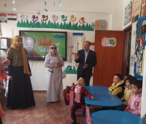 مدير التعليم الخاص تتفقد براعم شبان بنها