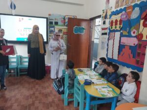 مدير التعليم الخاص تتفقد براعم شبان بنها