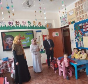 مدير التعليم الخاص تتفقد براعم شبان بنها