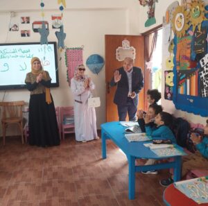 مدير التعليم الخاص تتفقد براعم شبان بنها