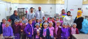 براعم شبان بنها داخل مصنع الرفاعي